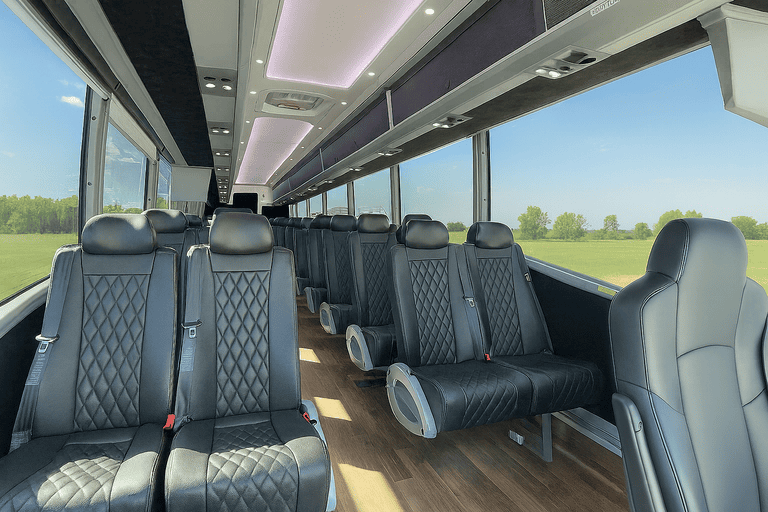 coach bus in Livermore