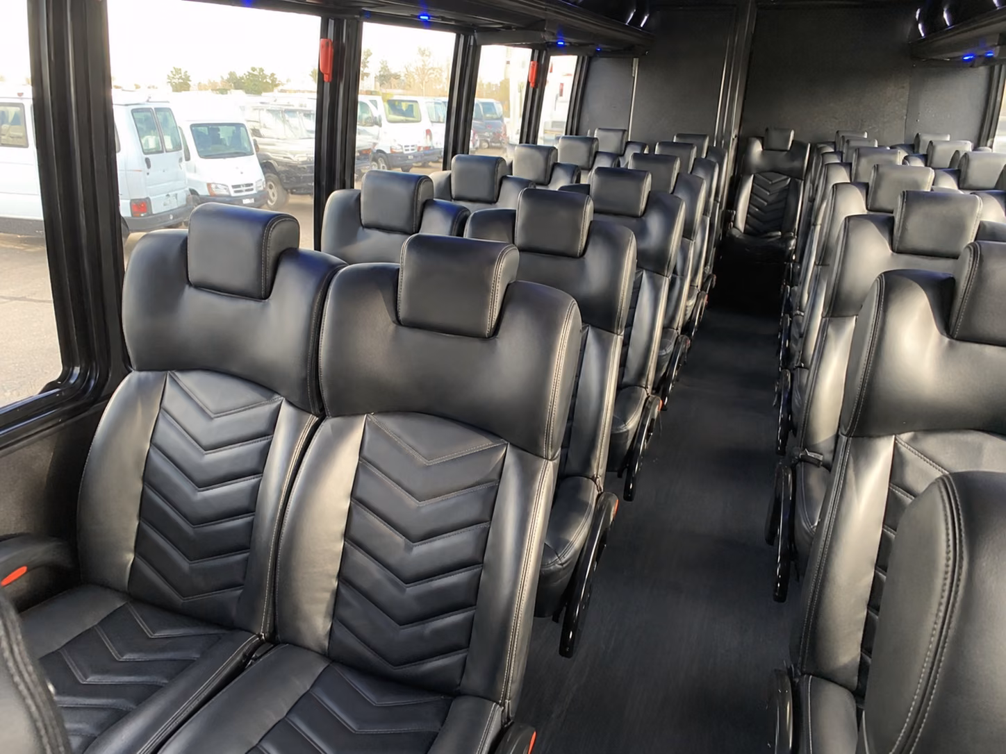 charter buses for wedding guests arriving at oakland airport