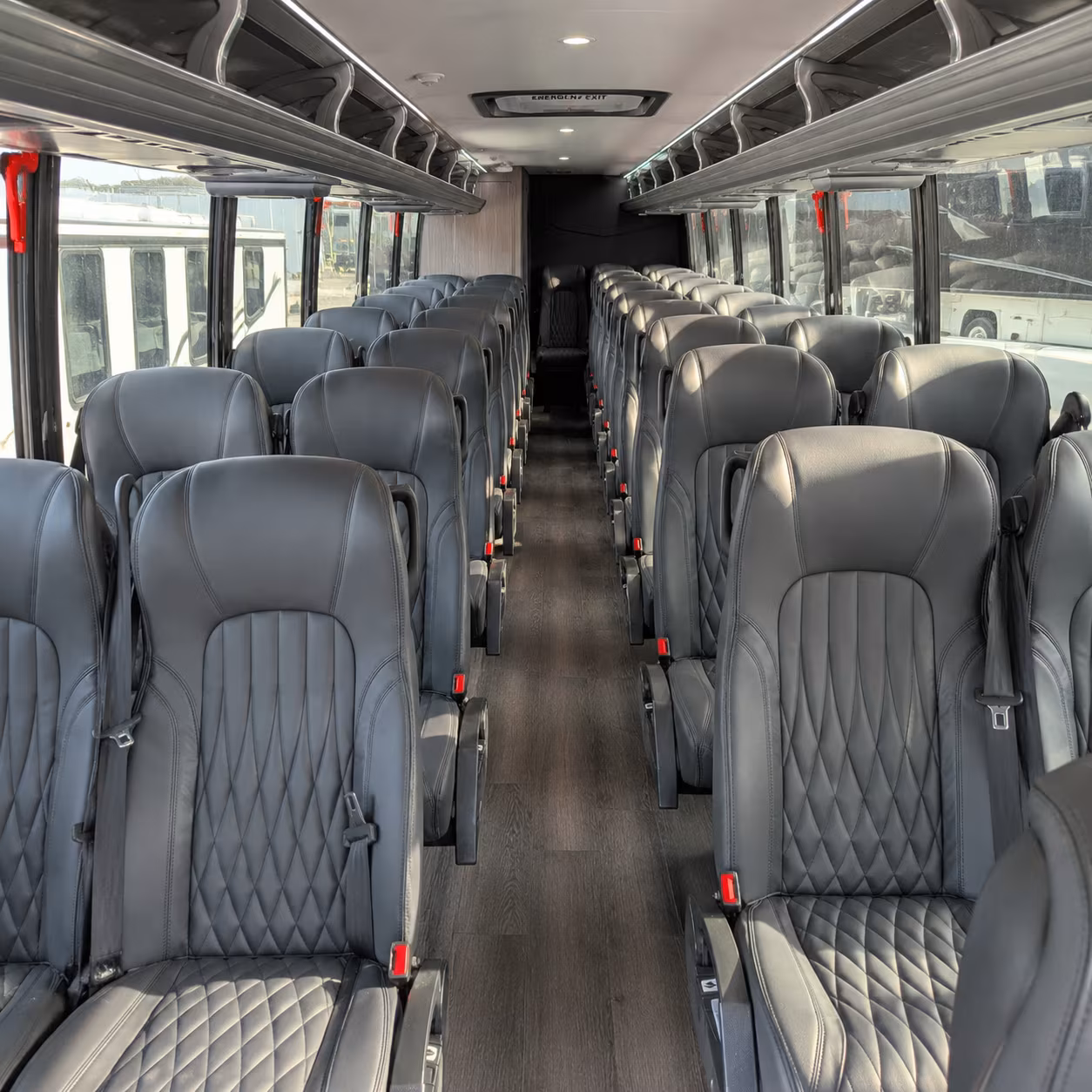 livermore 30 passenger minibus inside