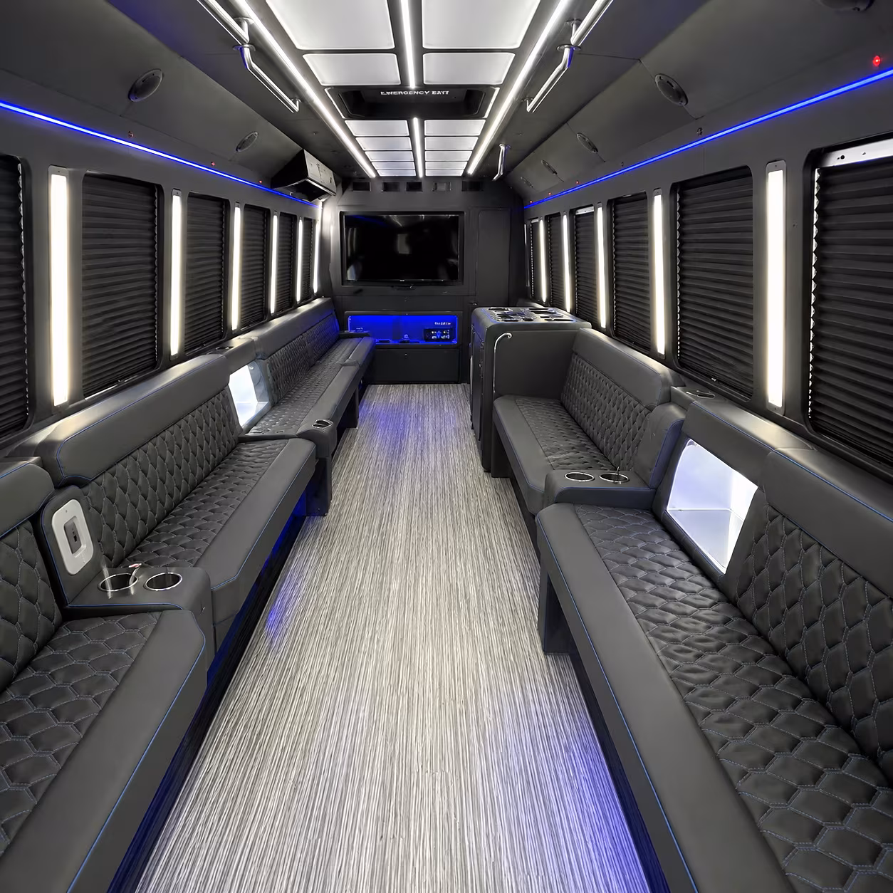 livermore party bus inside