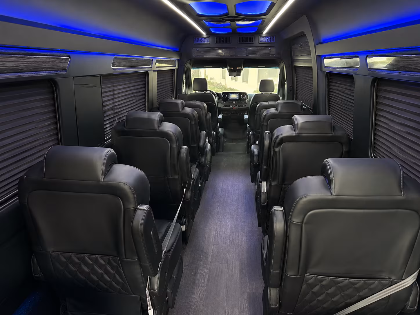 livermore sprinter van with driver inside