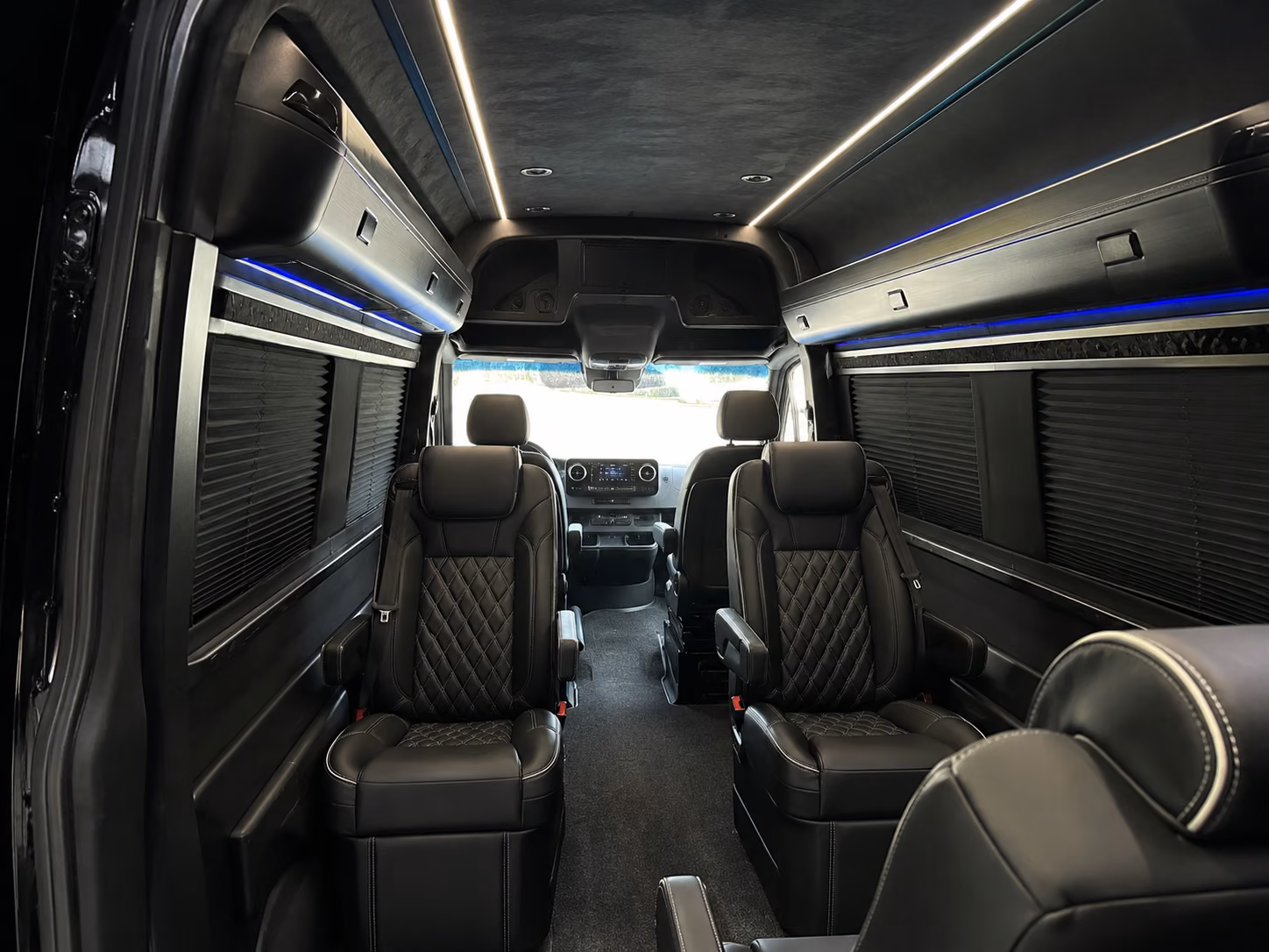 livermore sprinter van with driver interior
