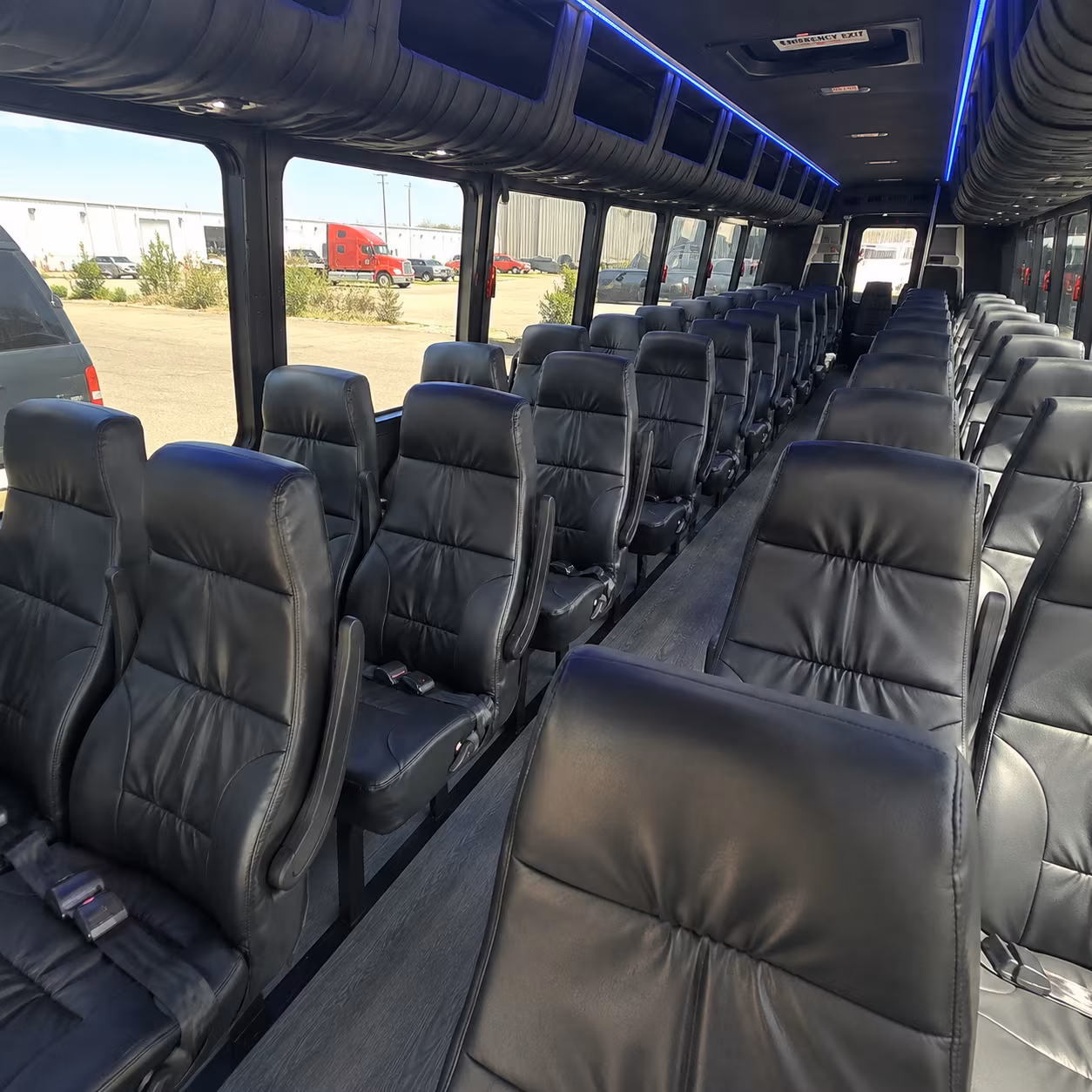 minibus interior